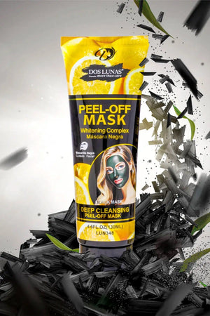 Mascarilla De Cuidado Facial Negra Limon