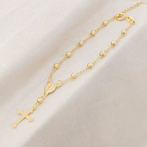 Pulsera Denario (16cm/4mm) oro laminado 18K con broche Ref 94046