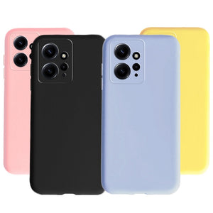 Estuches silicone case para Xiaomi Note 12 X2 unds surtidas