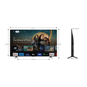 Televisor TCL 50" Pulgadas 127 cm 50 C655 Advanced 4K-UHD QLED Smart TV Google