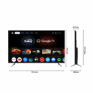 Televisor Kalley 50" Pulgadas 126 cm 50G305 4K UHD MAX LED Smart TV Google