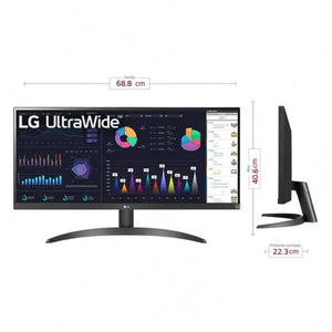 Monitor LG 29'' Pulgadas 29WQ500 FHD Negro