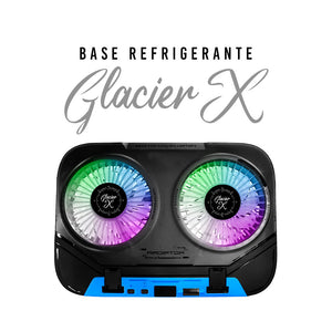 BRJR 022 BASE REFRIGERANTE "GLACIER X" RGB 2 COOLERS FROST