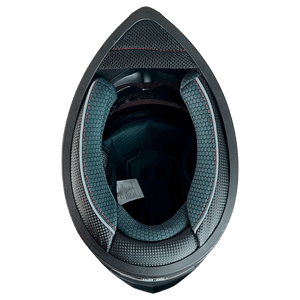 CASCO XECURO FIBRA DE CARBON NEGRO MATE XR-701