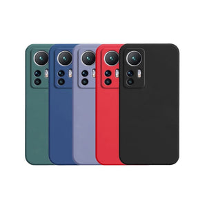 Estuches silicone case para Xiaomi note 12s X2 unds surtidas