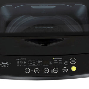 Lavadora 11 Kilogramos Haceb Panel Frontal Digital Gris