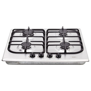 Estufa de empotrar Sésamo Inox 60 cm Hierro fundido gas natural Haceb