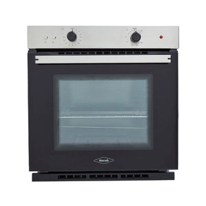 Horno mixto Tofu 60 cm Inox con vidrio negro gas natural 120V Haceb