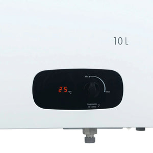 Calentador de agua Haceb de paso a gas natural tiro forzado Bambú 10 litros blanco