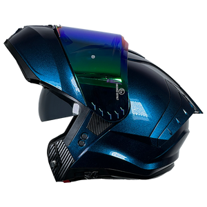 XTR-918 XTRONG FOTOCROMATICO AZUL VISOR REVO VERDE