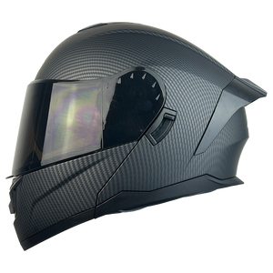 XR-900 XECURO NEGRO MATE-FIBRA CARBON ABATIBLE