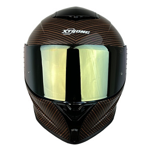 XTR-820 XTRONG BRAIDED FIBER-DORADO-BRILLO VISOR REVO
