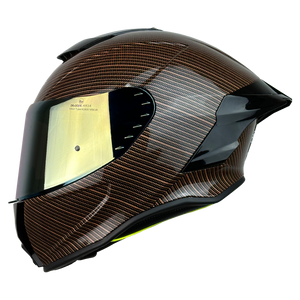 XTR-820 XTRONG BRAIDED FIBER-DORADO-BRILLO VISOR REVO