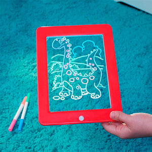 Tablero Mágico De Dibujo 3d Para Niños Y Niñas con marcadores