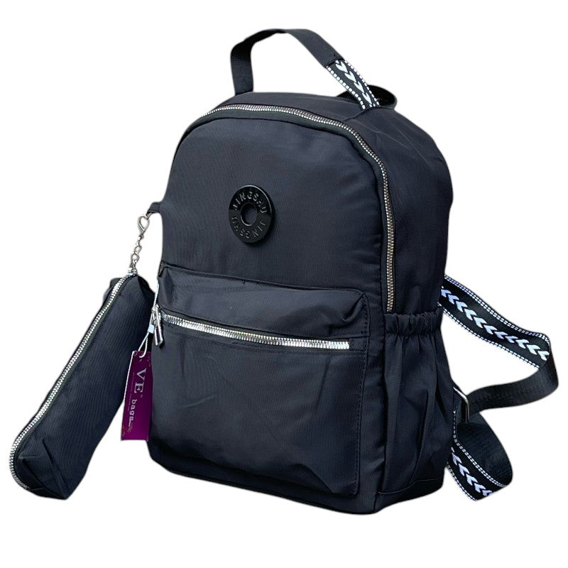 Morral con cartuchera Tipo Bombo y Lola impermeable