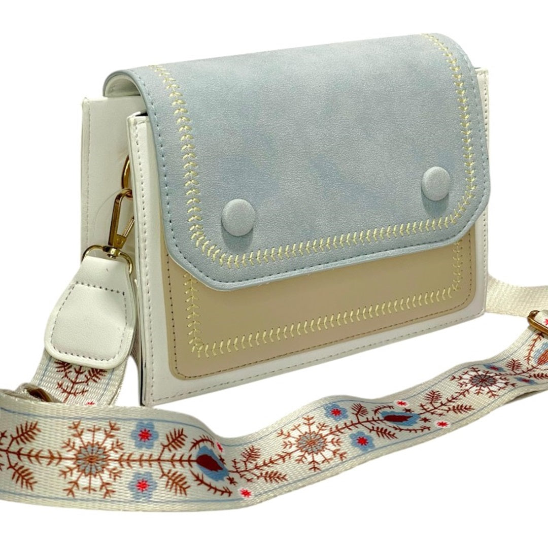 Divina cartera bolso importado Paris color a elección