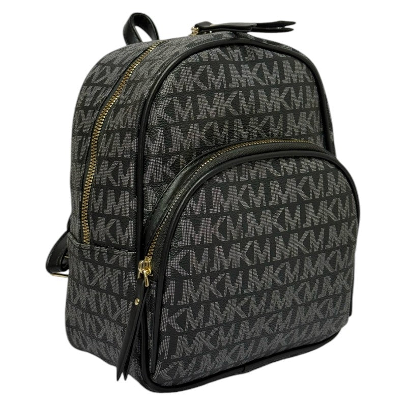 Hermoso mini morral MK cuerina 2 bolsillos