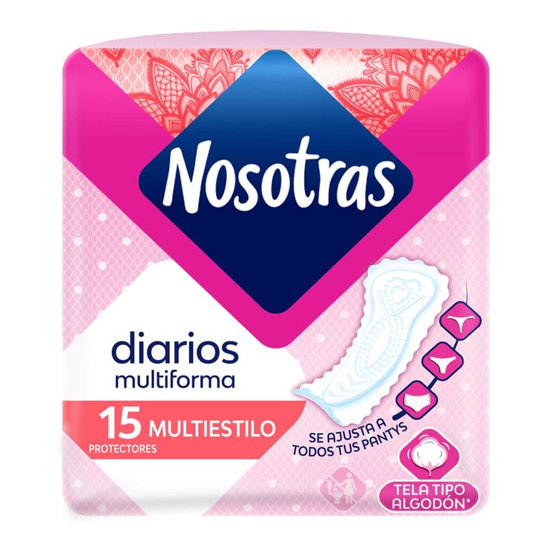 Protectores nosotras multiestilo 24*15