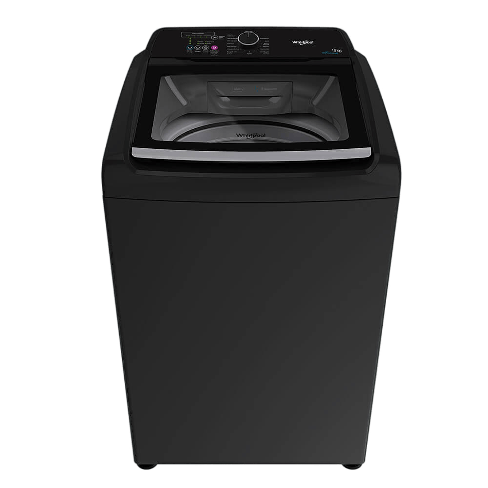 Lavadora Whirlpool Carga Superior 15Kg Negro