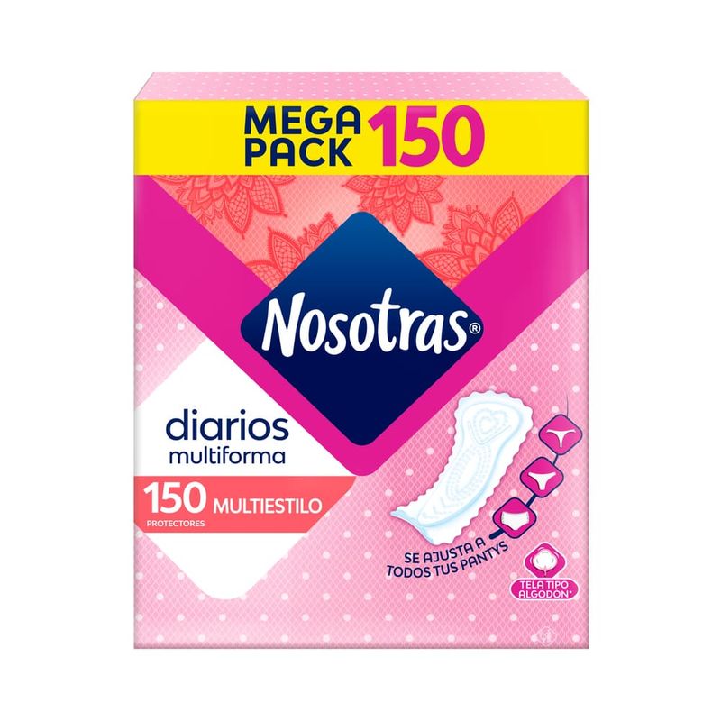 Protectores nosotras multiestilo *150und