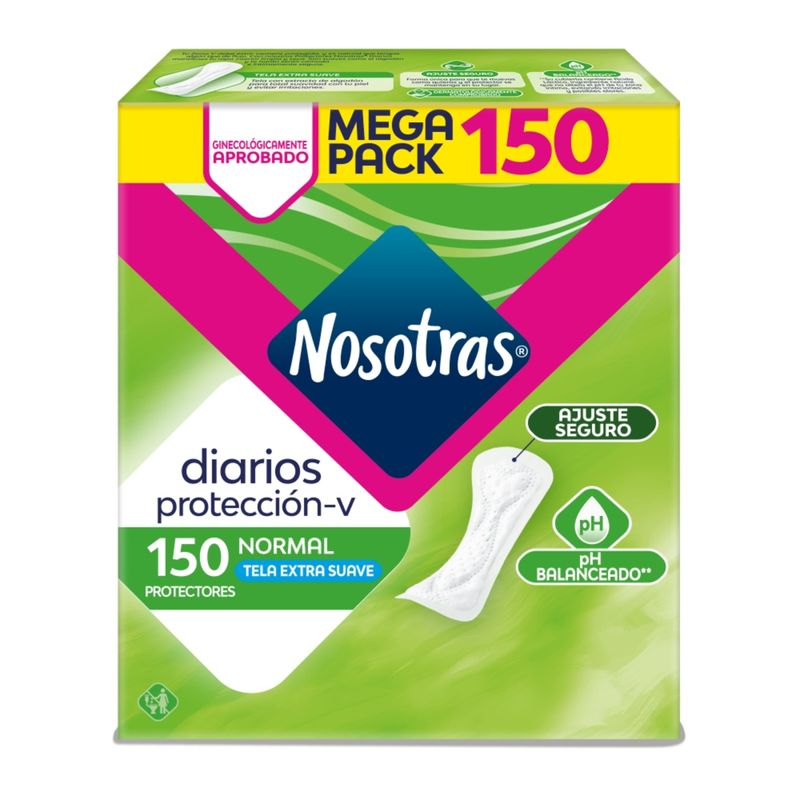 Protectores nosotras normal *150