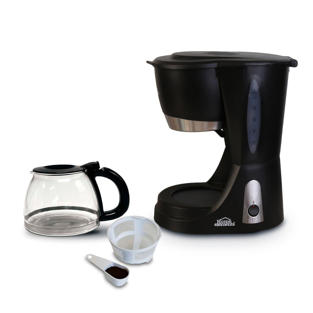 CAFETERA ELECTRICA 12 TAZAS MOD HE-7031A HOME ELEMENTS