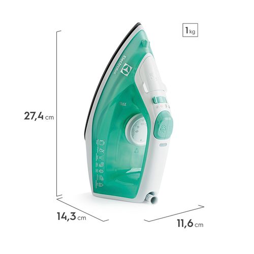 PLANCHA A VAPOR ELECTROLUX SIE70 1200 watts