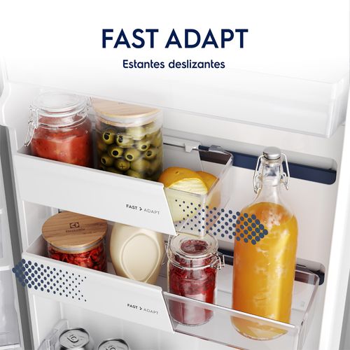 Nevera ELECTROLUX No Frost Congelador Superior 389 Litros IW43S Silver