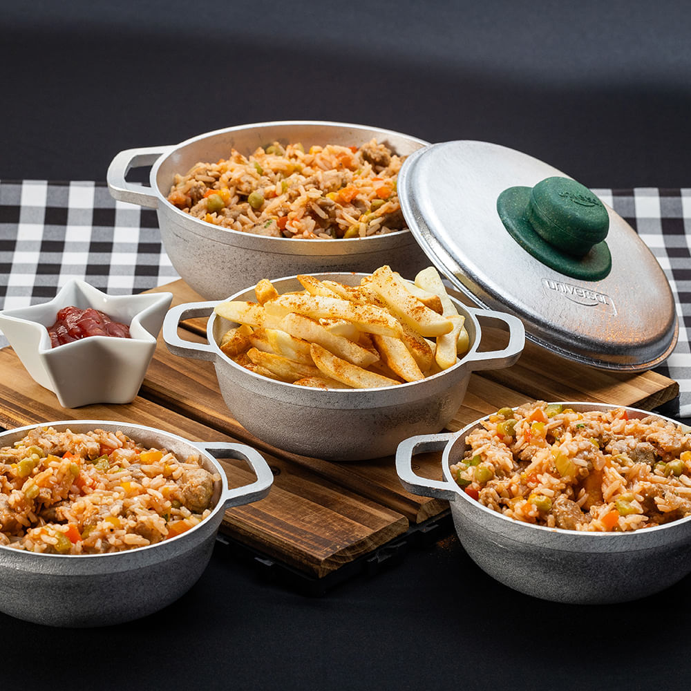 SET X4 CALDEROS 14CM MARCA UNIVERSAL