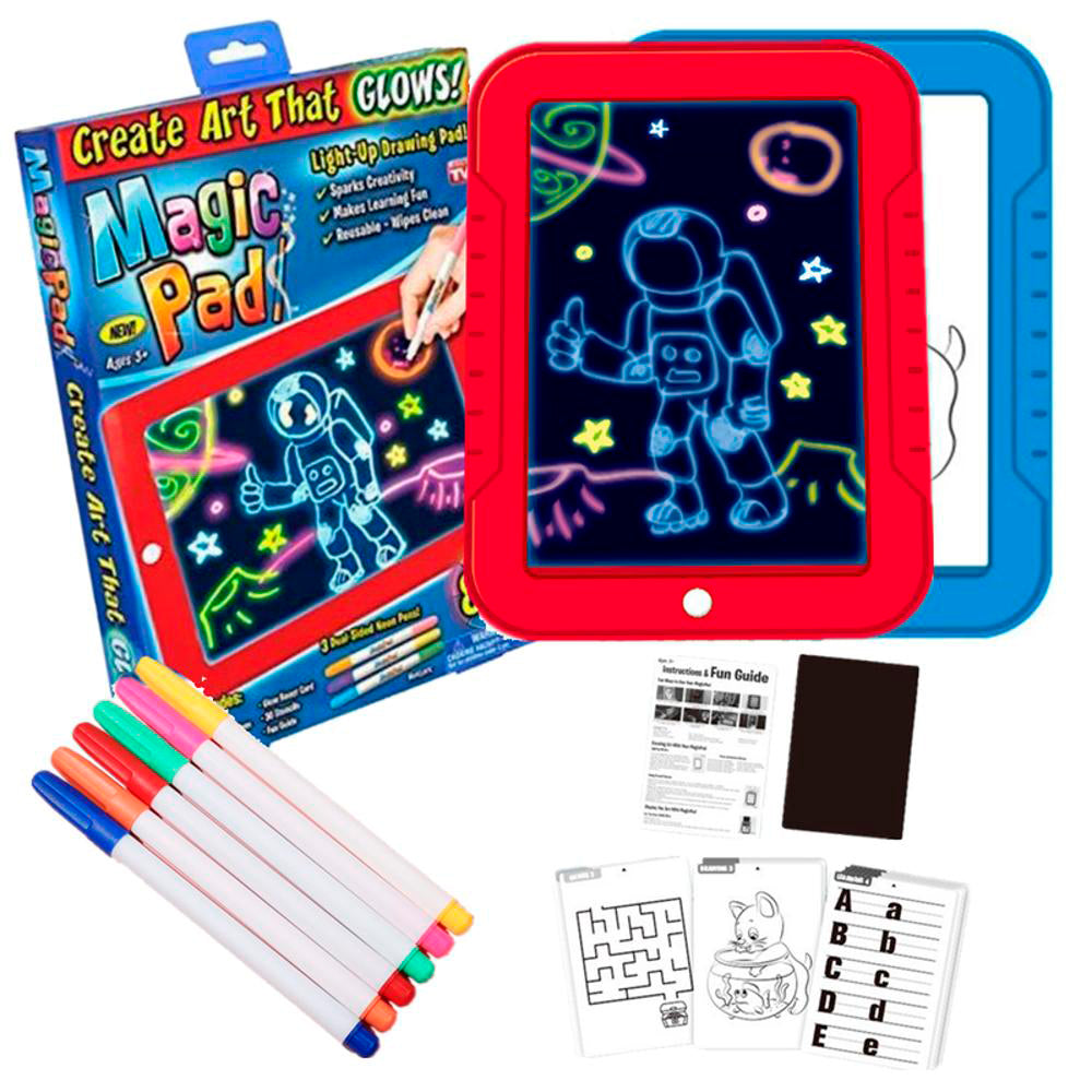 Tablero Mágico De Dibujo 3d Para Niños Y Niñas con marcadores