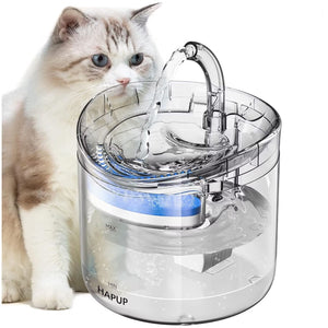 Bebedero fuente automático grifo para mascotas con filtro 2L