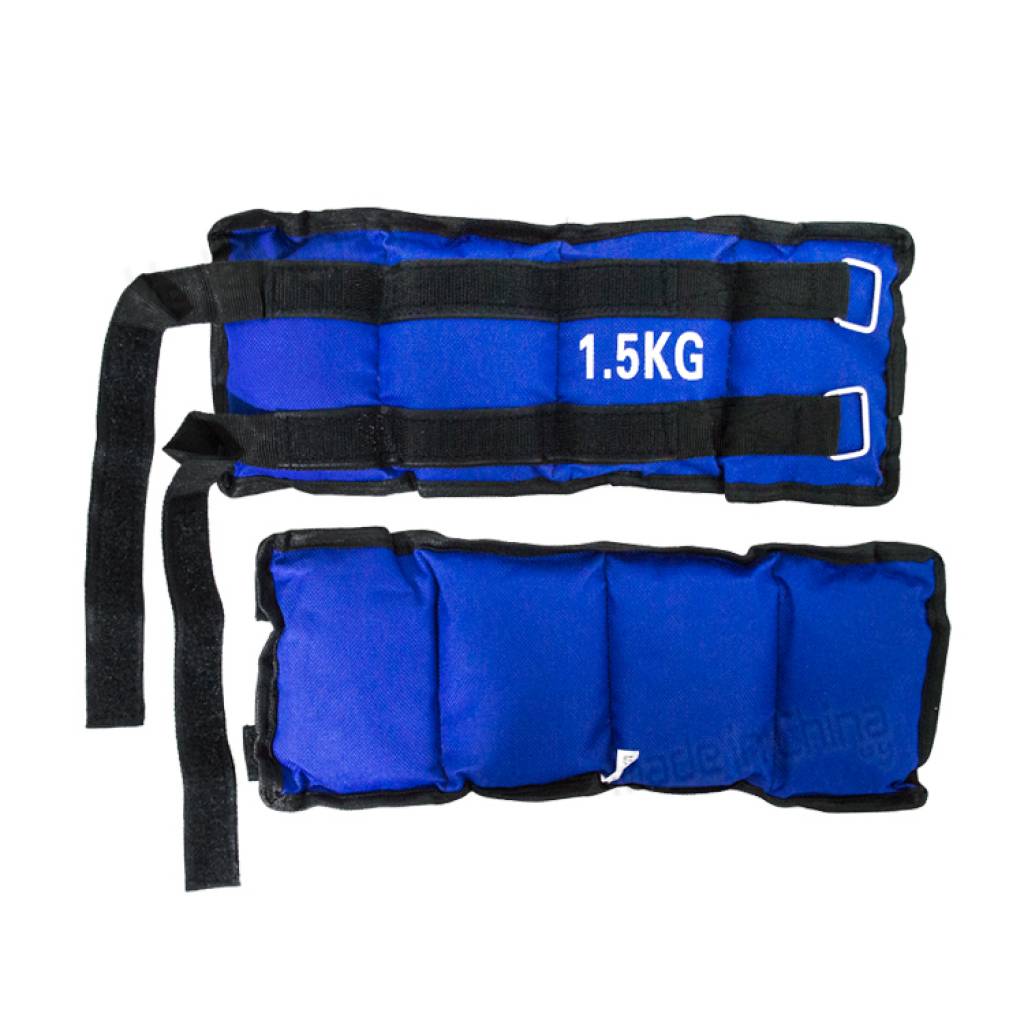 Pesas deportivas de 3 kilos para piernas y muñecas