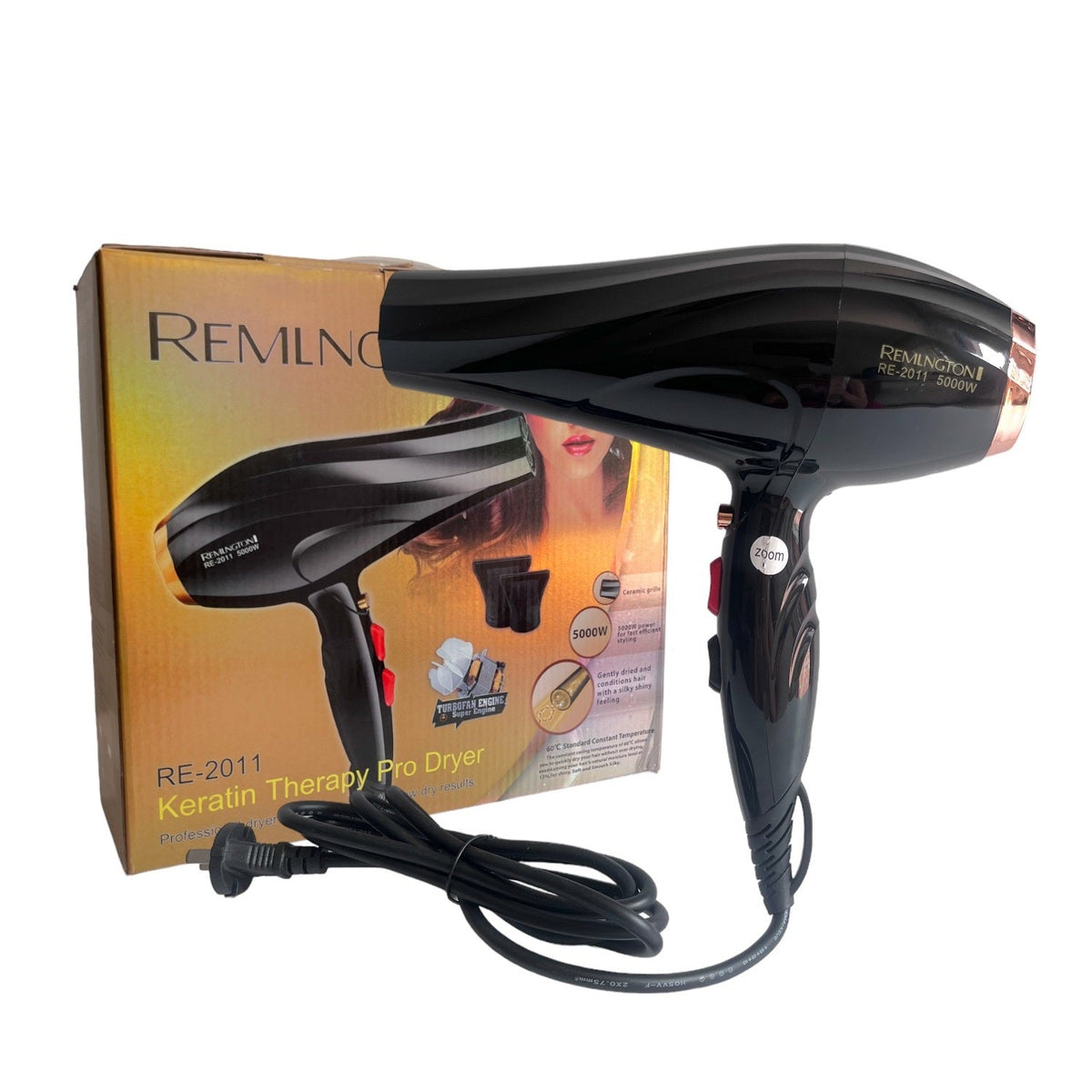 Secador profesional peluquerias turbofan + boquillas genérico