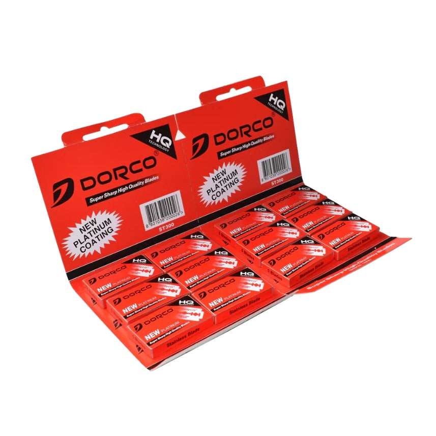 Hojas de afeitar cuchillas dorco cartón 60 unidades