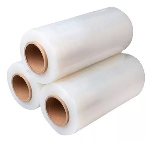Paquete x3 Papel vinipel strech 25 cm x 300 metros - Transparente
