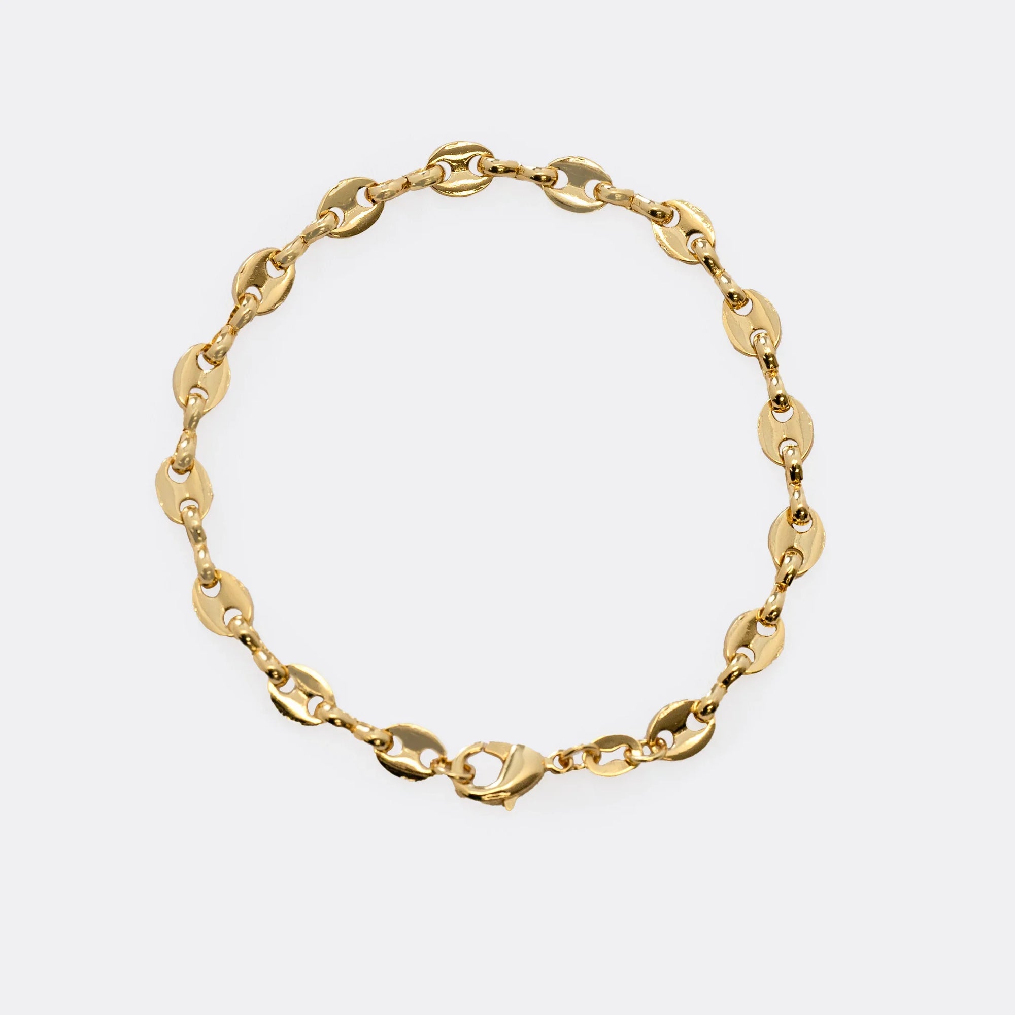 Pulsera oro laminado 18K Gucci 20cm/5mm Ref 54037