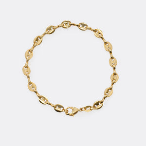 Pulsera oro laminado 18K Gucci 20cm/5mm Ref 54037