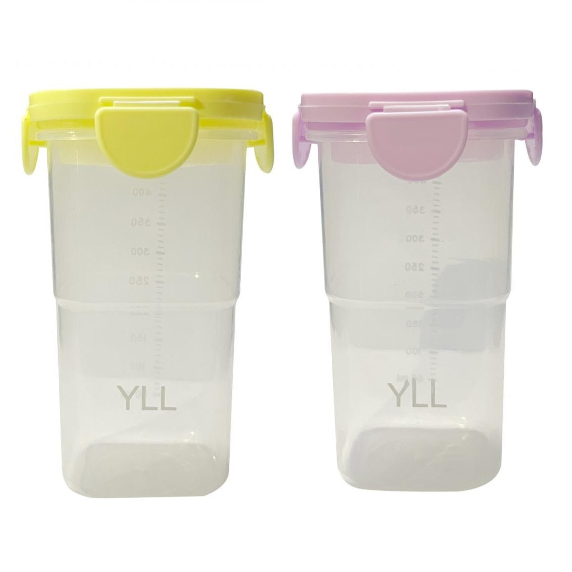 Refractaria contenedor tapa de hielo para alimentos y leche 450ml