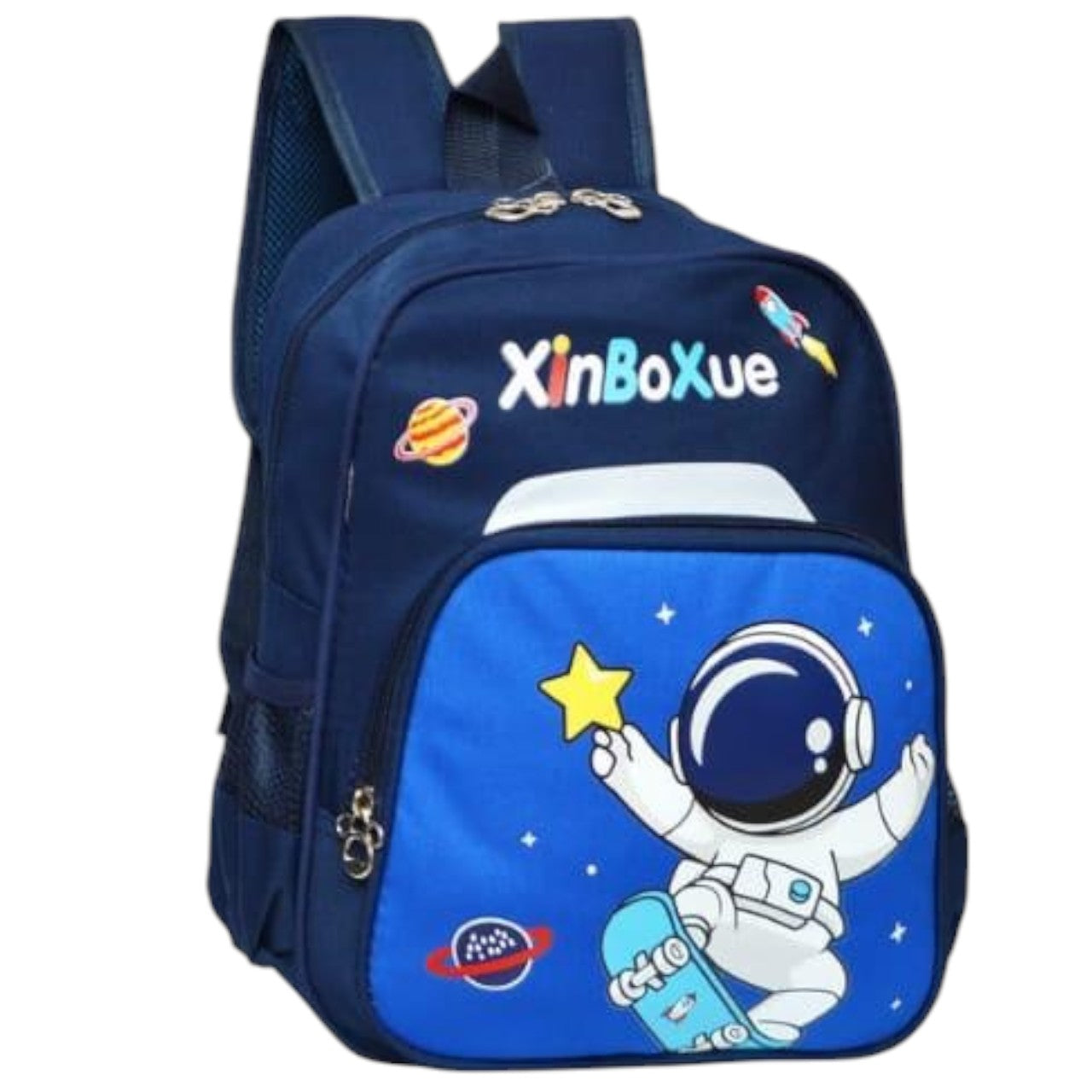 Morral infantil escolar diseños coloridos  MB 1442 32 cm Astronauta