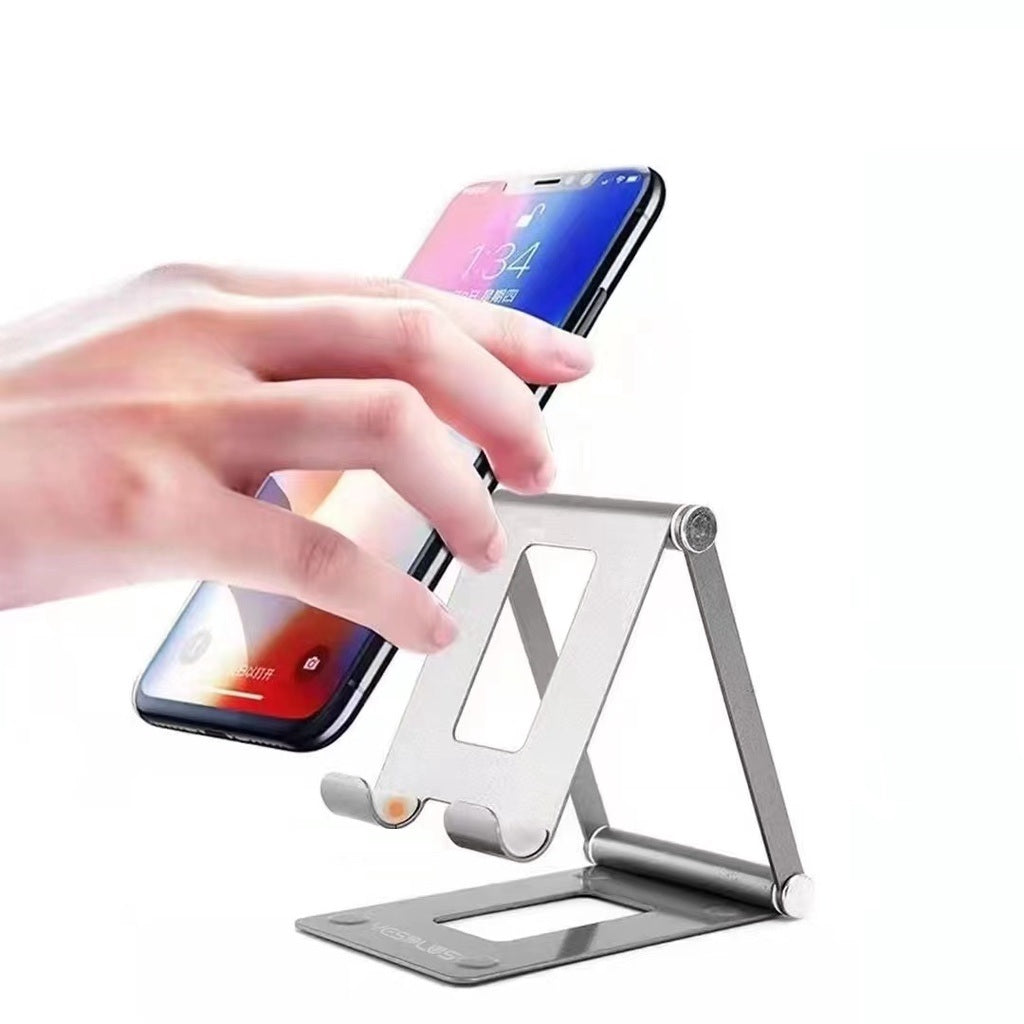 Soporte para celular y tablet metálico de escritorio