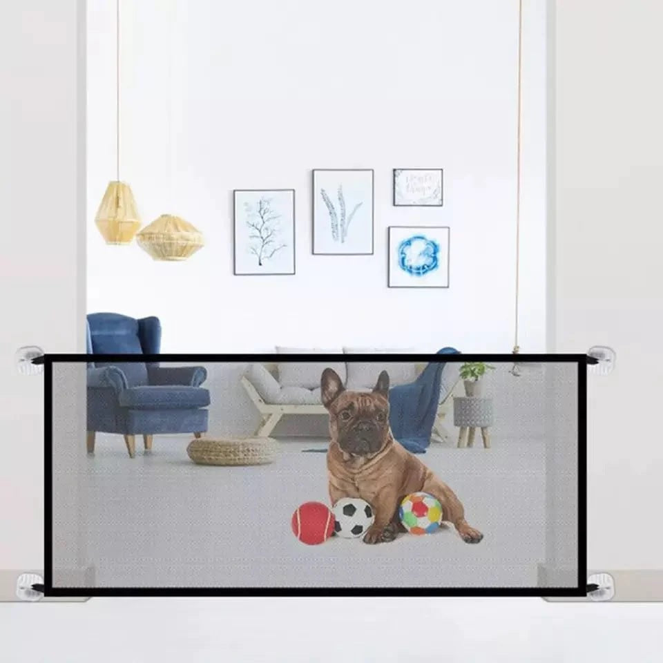 Malla plegable para mascotas 110cm puerta de seguridad