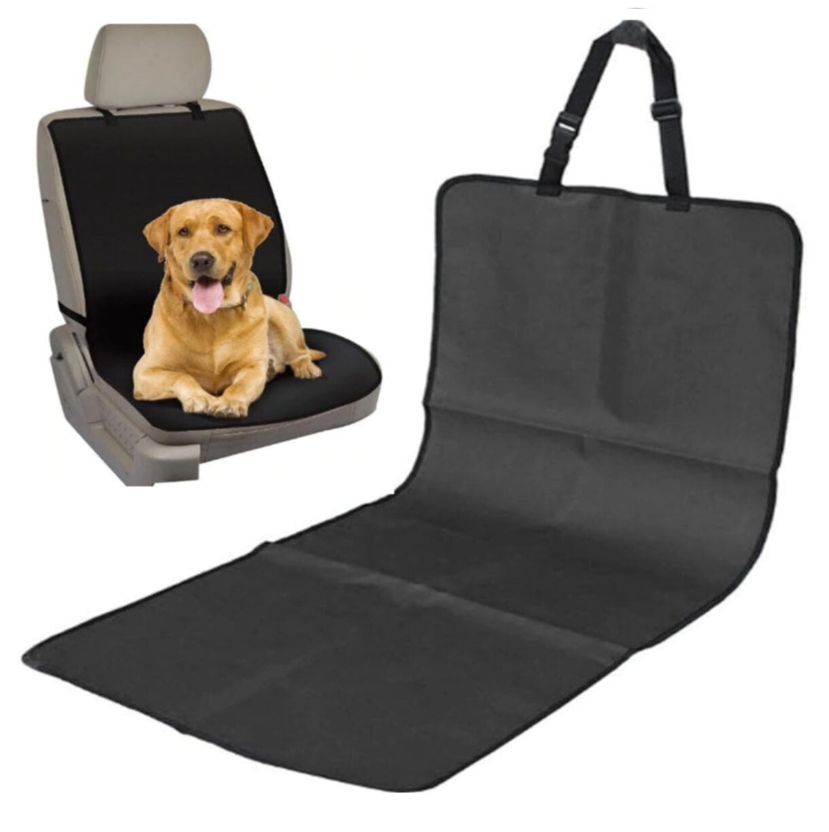 Funda protector de carro o cojinería para mascotas 1 puesto