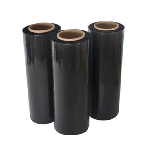 Pack x3 rollos de plástico vinipel strech 30cm x 300mts Negro