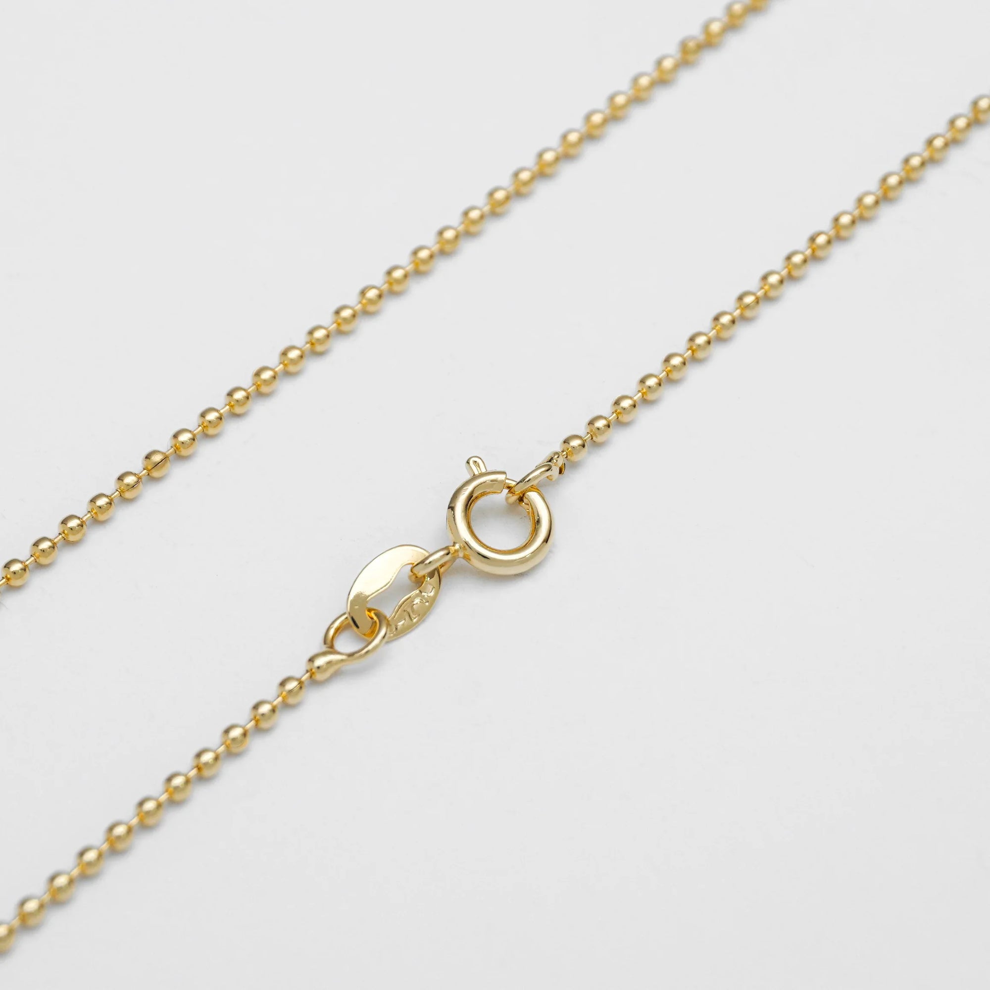Cadena Oro laminado 18K Militar 1.1 Mm 45 Cms Ref 44986