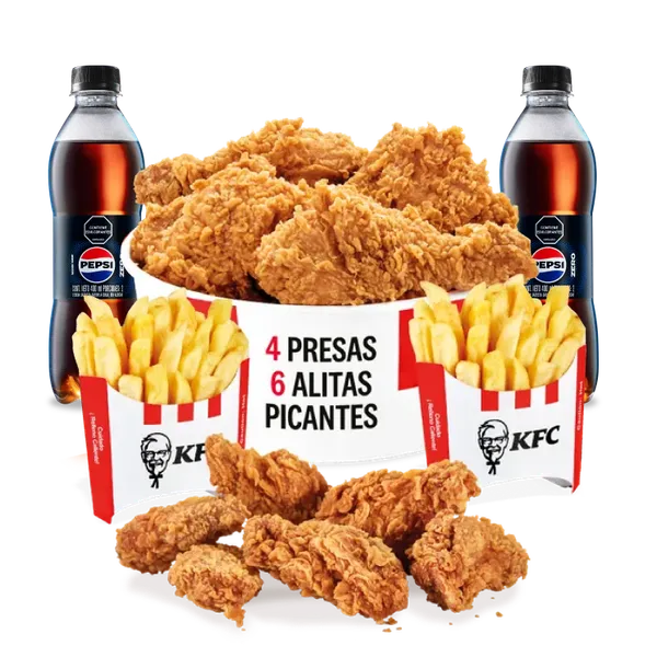 KFC Parte y Comparte Alas