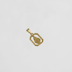 Dije Virgen del Carmen Silueta (2.2cm/1.1cm) unisex Ref 23207