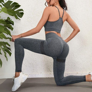 Conjunto Deportivo largo pantalón moldeador con copa Talla Única