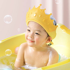 Gorro visera de ducha para bebes para proteger del jabón