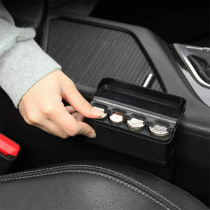 Caja organizador de monedas para carro de 5 puestos