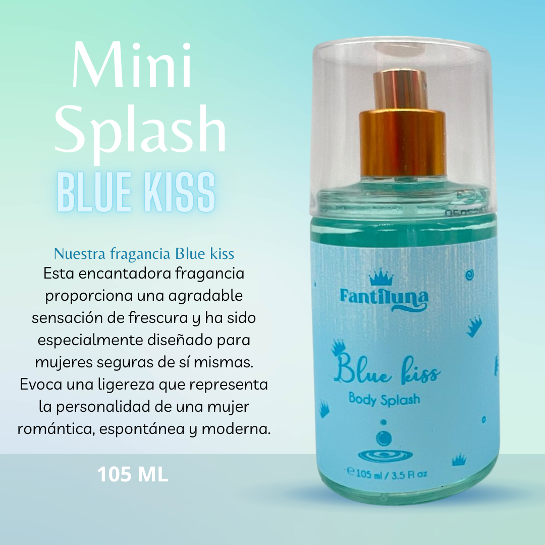 Mini Splash Fantiluna 105Ml Blue Kiss